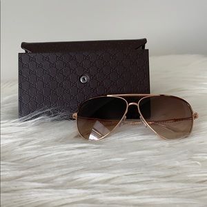 Authentic Gucci sunglasses with case